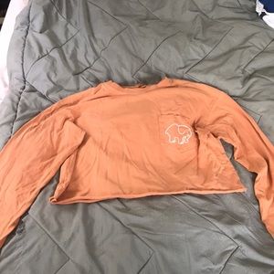 Cropped Orange Ivory Ella Tee